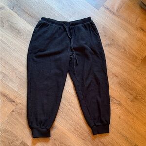 Cozy Black Jogger Pants